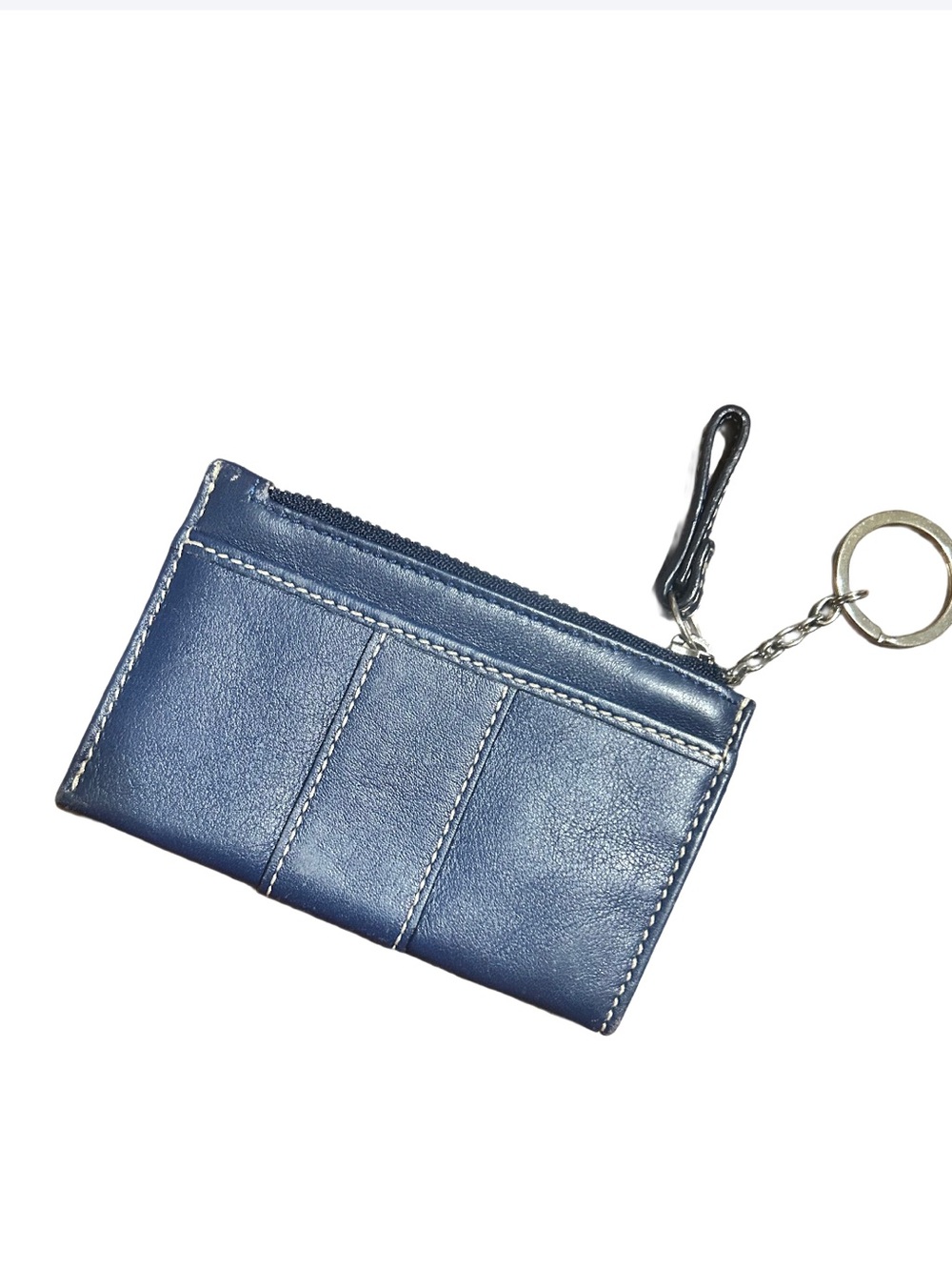 Coach Vintage Leatherware Y2K Mini Skinny ID Case Coin Wallet Keychain - Picture 2 of 3